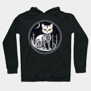 Cat skeleton Hoodie